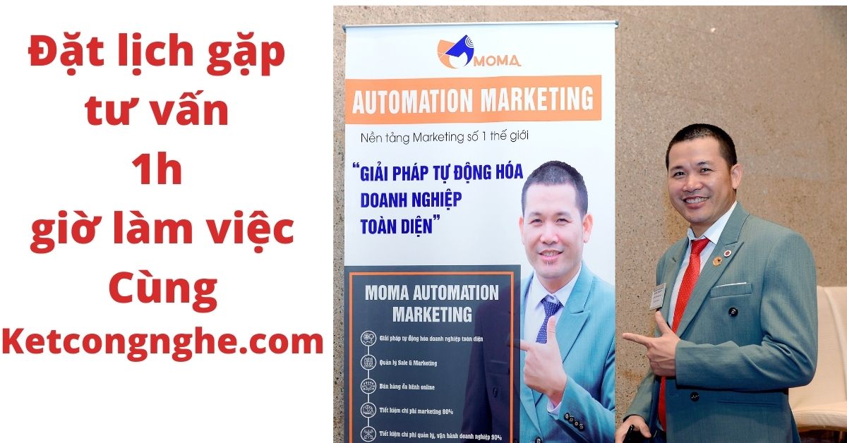 THÔNG TIN ĐẶT LỊCH LÀM VIỆC CÙNG KẾT CÔNG NGHỆ